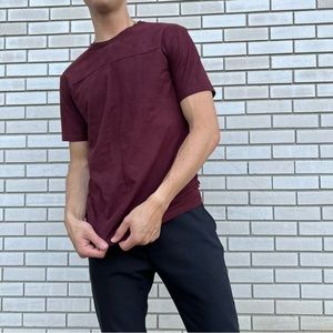 SUEDE T-SHIRT